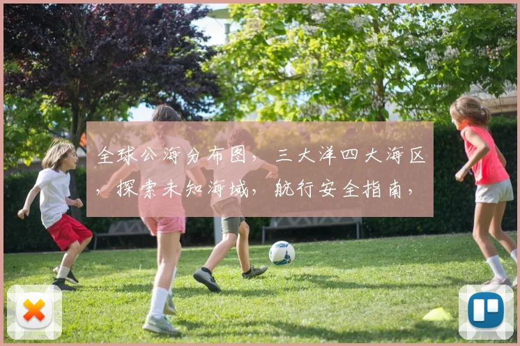 全球公海分布图，三大洋四大海区，探索未知海域，航行安全指南，航标指引。